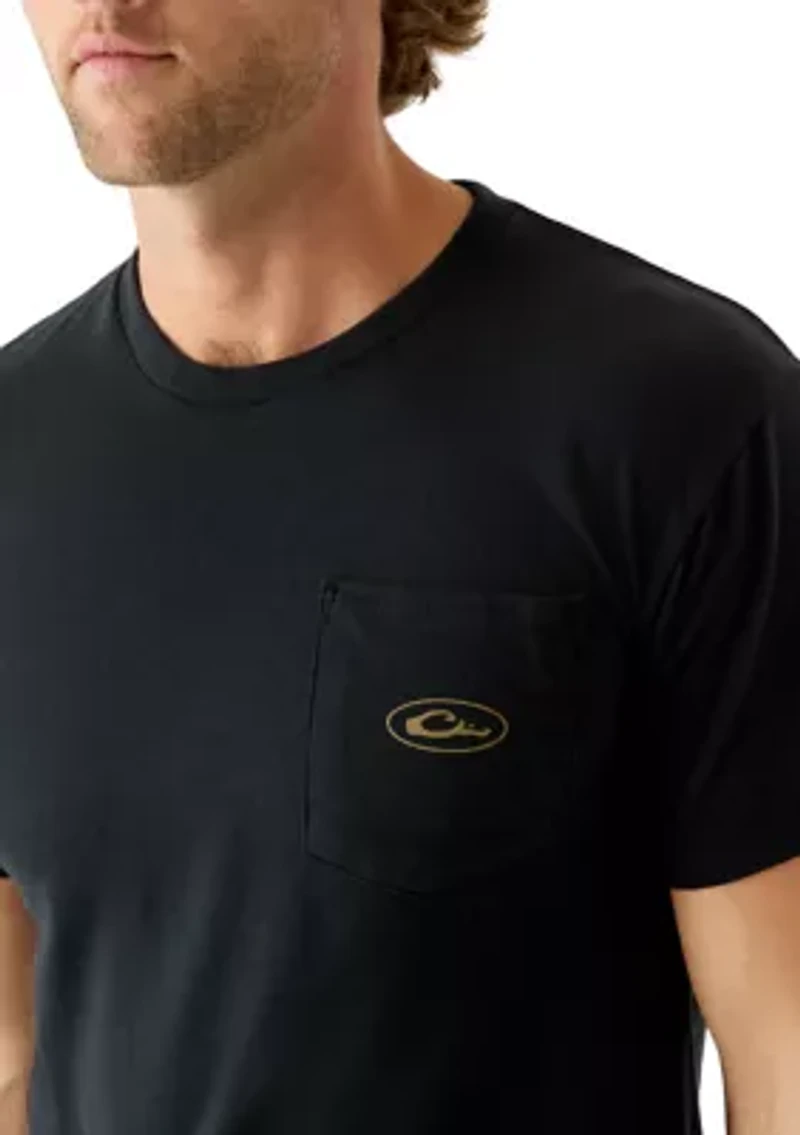Men's Blackout Lab Flag T-Shirt
