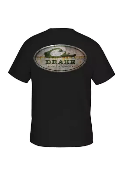 Men's Metal Sign Graphic T-Shirt