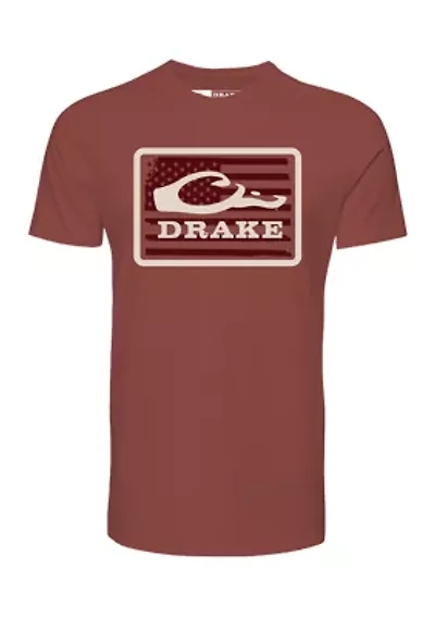 Men's Americana Drake Patch Graphic T-Shirt