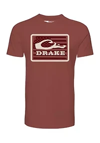 Men's Americana Drake Patch Graphic T-Shirt