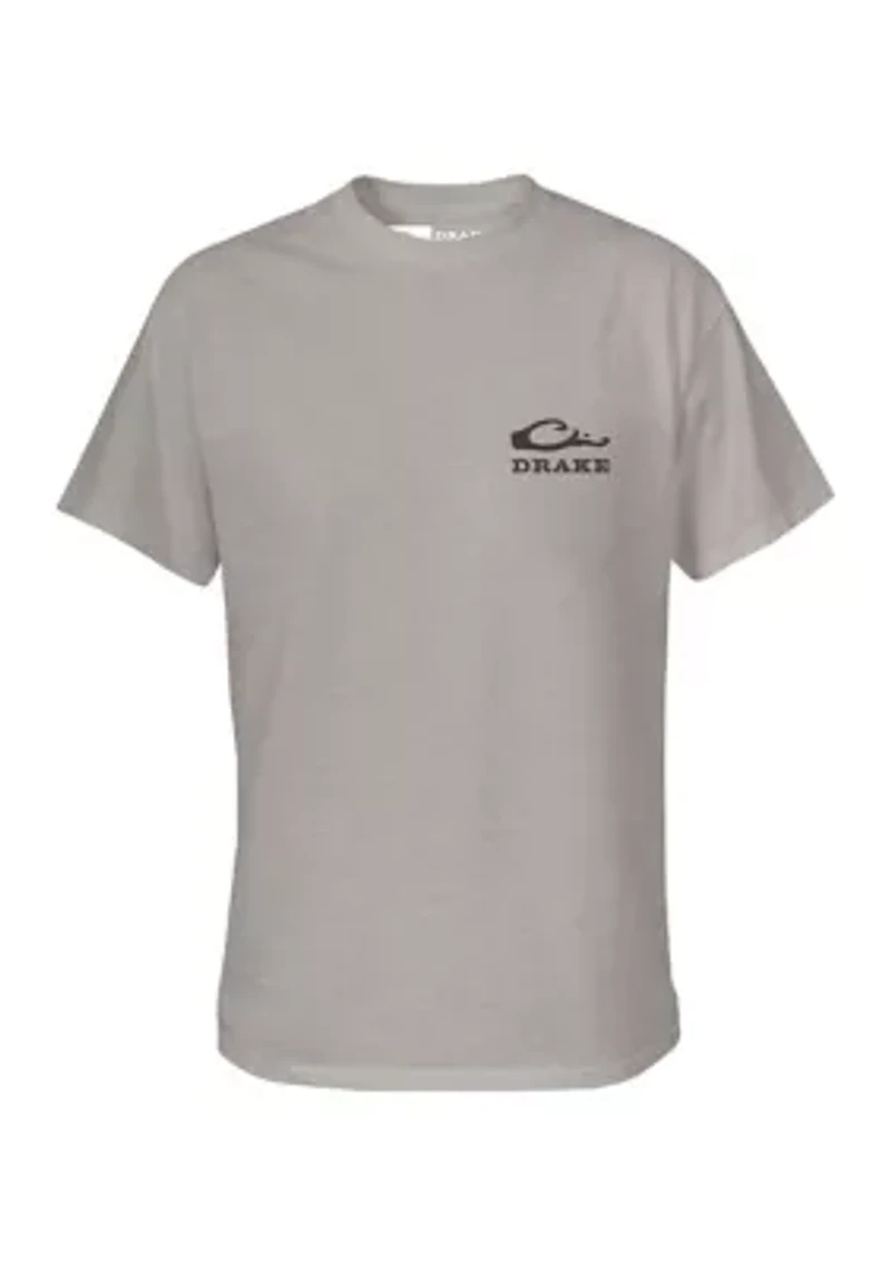 Men's Flyway Sunrise Cotton Graphic T-Shirt