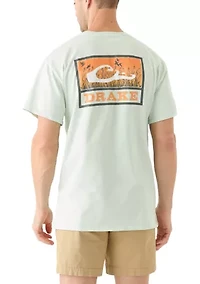 Men's Marsh Flight Cotton Short Sleeve Graphic T-Shirt
