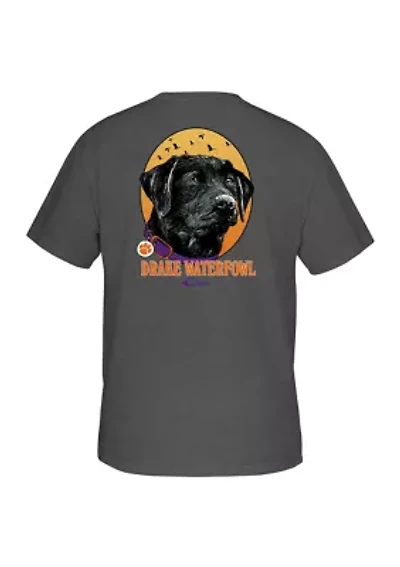 NCAA Clemson Tigers Black Lab Graphic T-Shirt