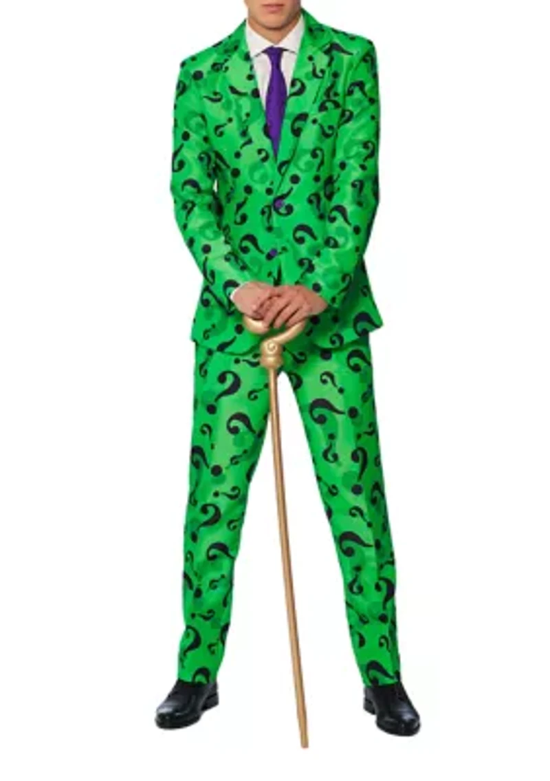 The Riddler 2 Piece Suit + Tie
