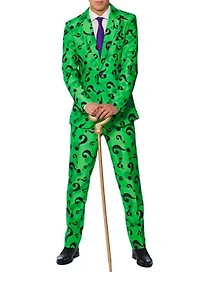 The Riddler 2 Piece Suit + Tie