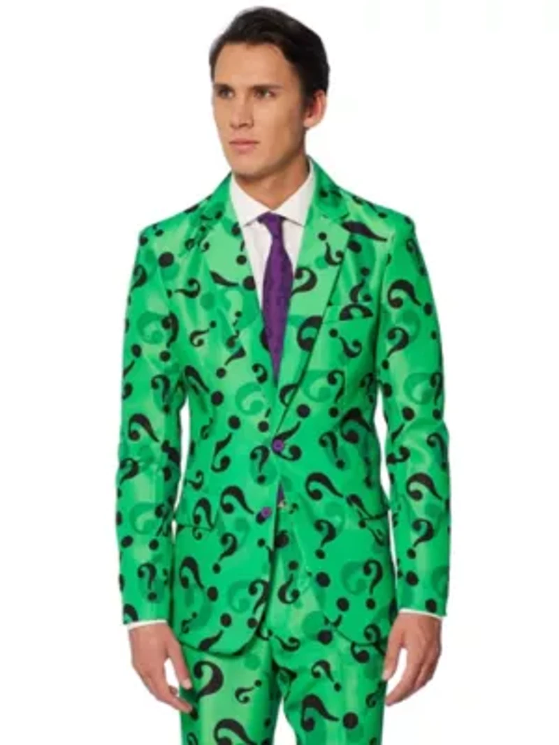 The Riddler 2 Piece Suit + Tie