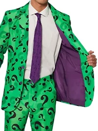 The Riddler 2 Piece Suit + Tie