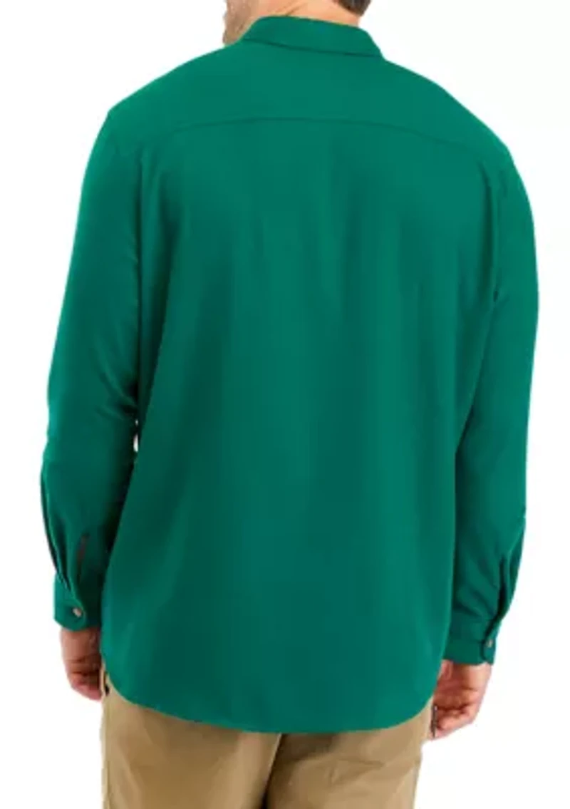 Big & Tall Long Sleeve Flannel Shirt