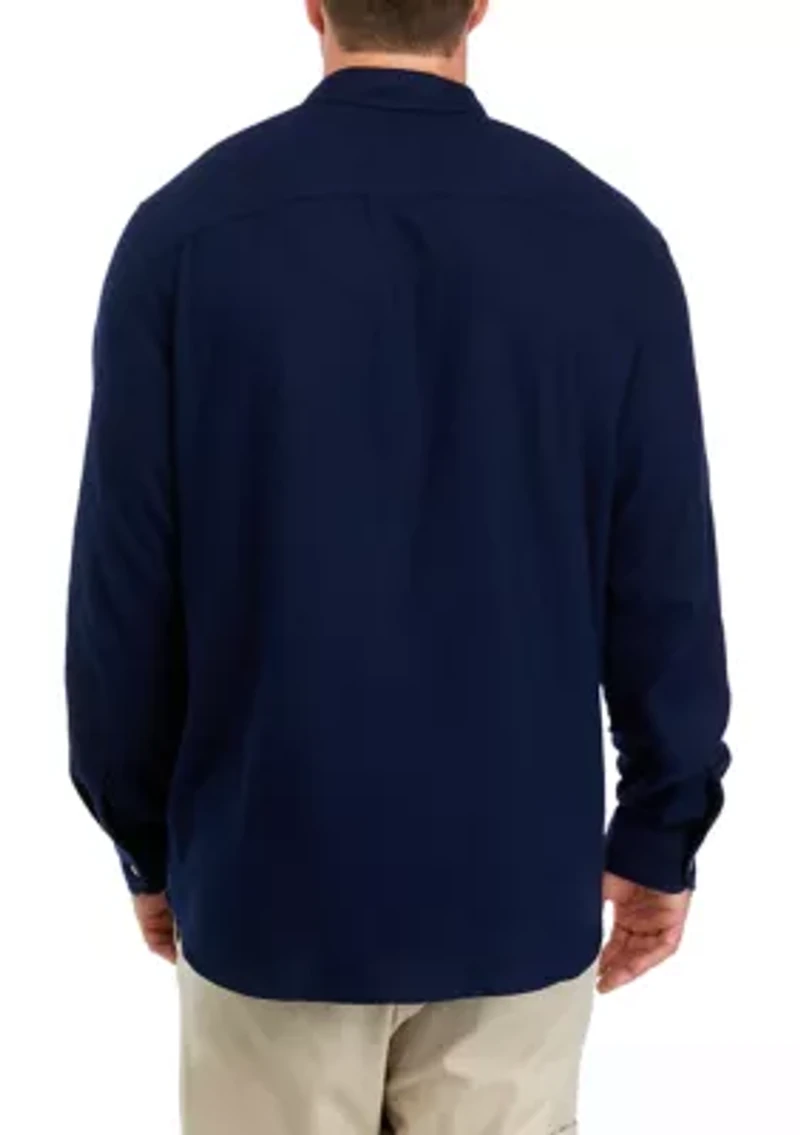 Big & Tall Long Sleeve Flannel Shirt