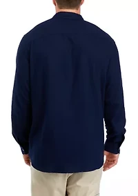 Big & Tall Long Sleeve Flannel Shirt