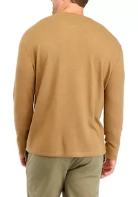Big & Tall Thermal Henley T-Shirt