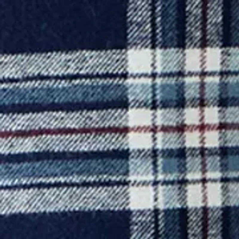 Big & Tall Long Sleeve Woven Flannel Shirt