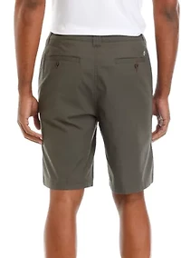 9" Ripstop Flat Front Shorts