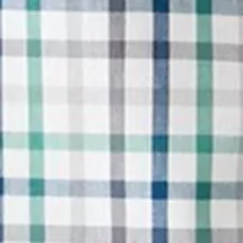 Plaid Printed Poplin Shirt