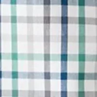 Plaid Printed Poplin Shirt