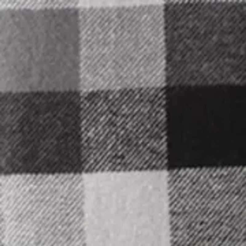 Long Sleeve Woven Flannel Shirt