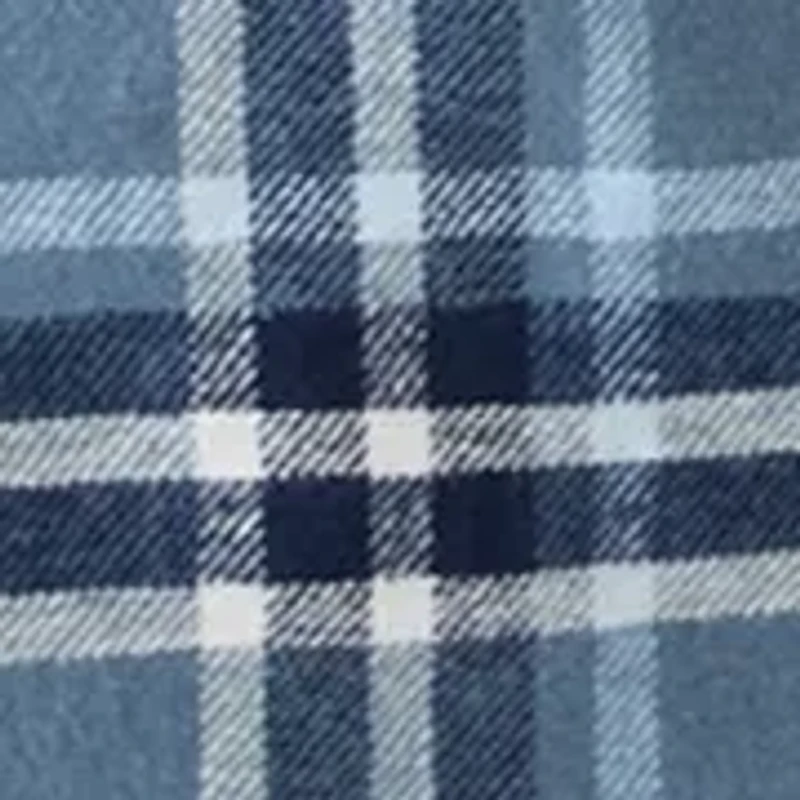 Long Sleeve Woven Flannel Shirt