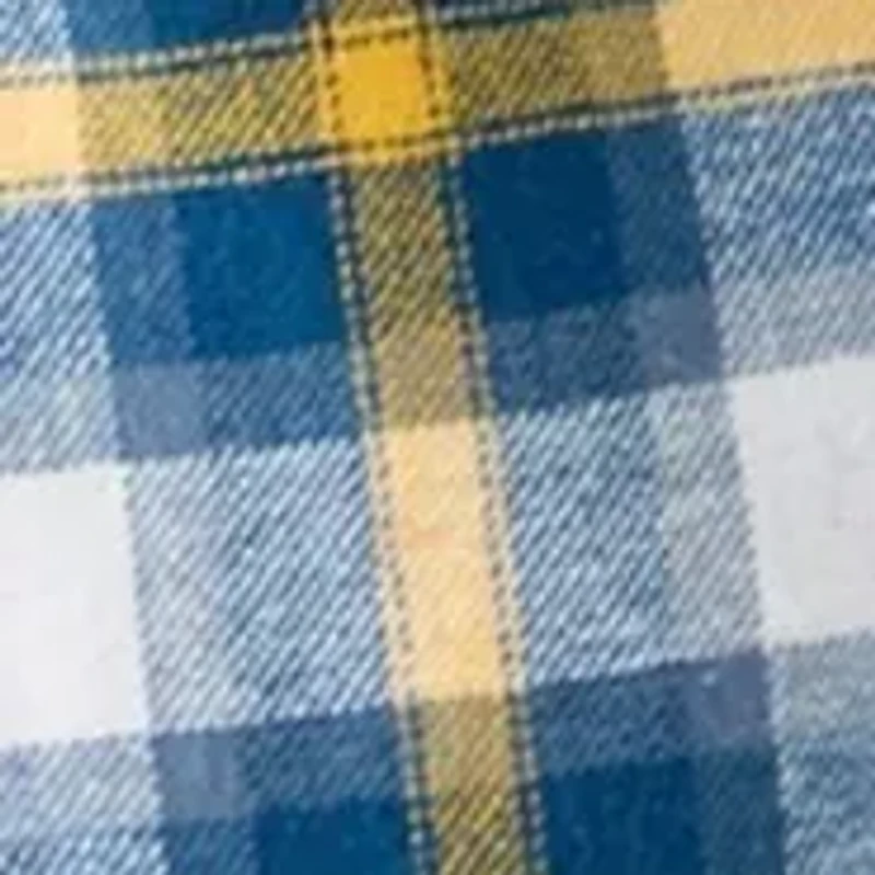 Long Sleeve Woven Flannel Shirt