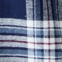 Long Sleeve Woven Flannel Shirt