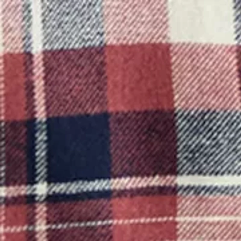 Long Sleeve Woven Flannel Shirt