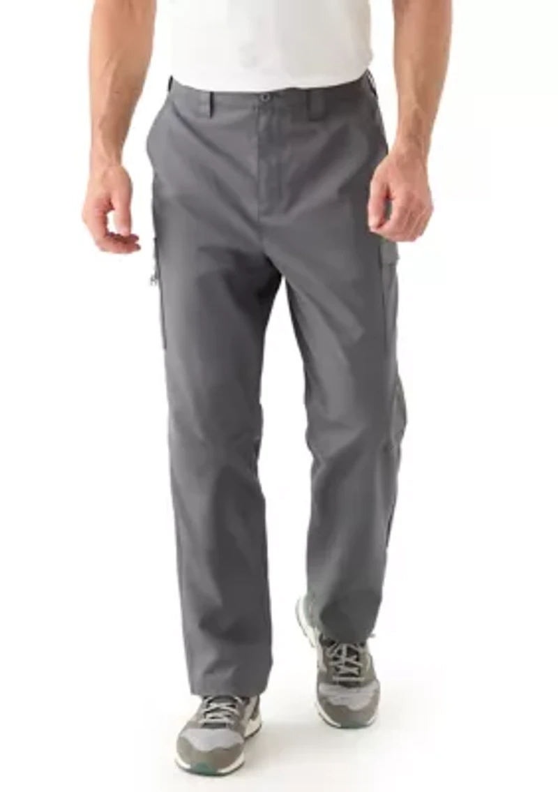 Textured Cargo Pants
