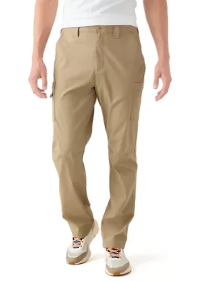 Textured Cargo Pants