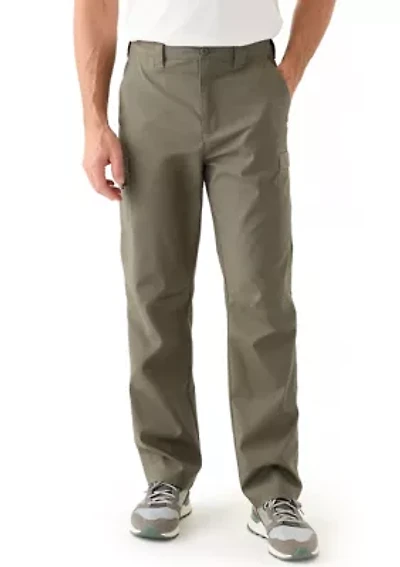 Textured Cargo Pants