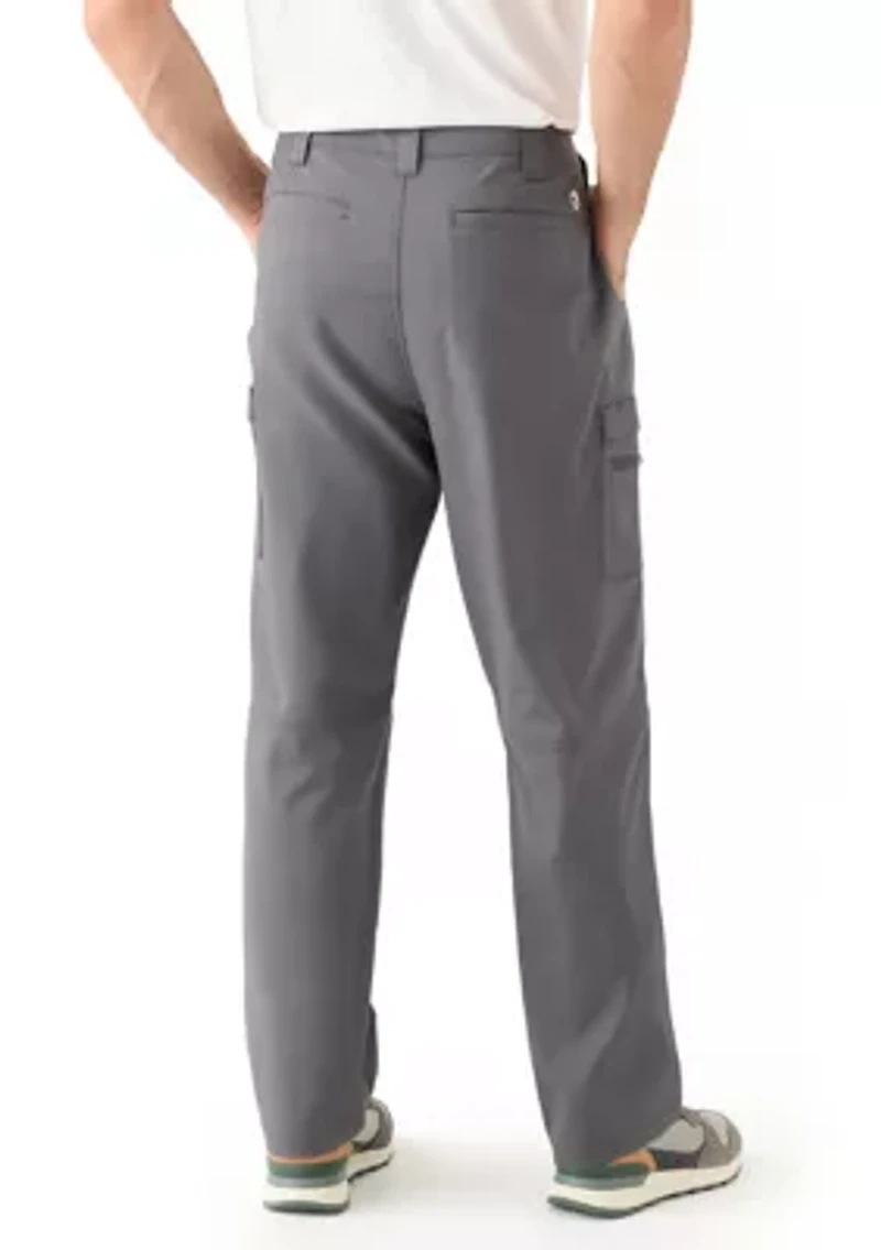 Textured Cargo Pants