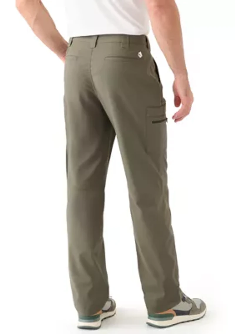 Textured Cargo Pants