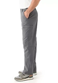 Textured Cargo Pants