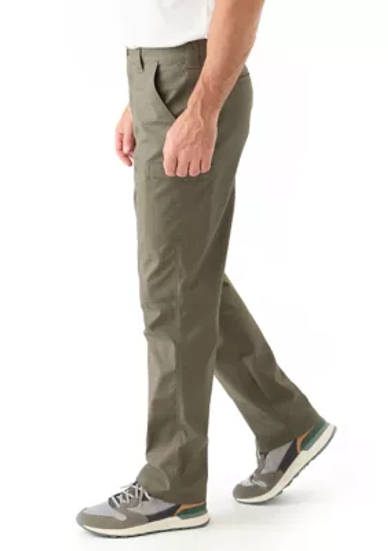 Textured Cargo Pants