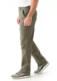 Textured Cargo Pants