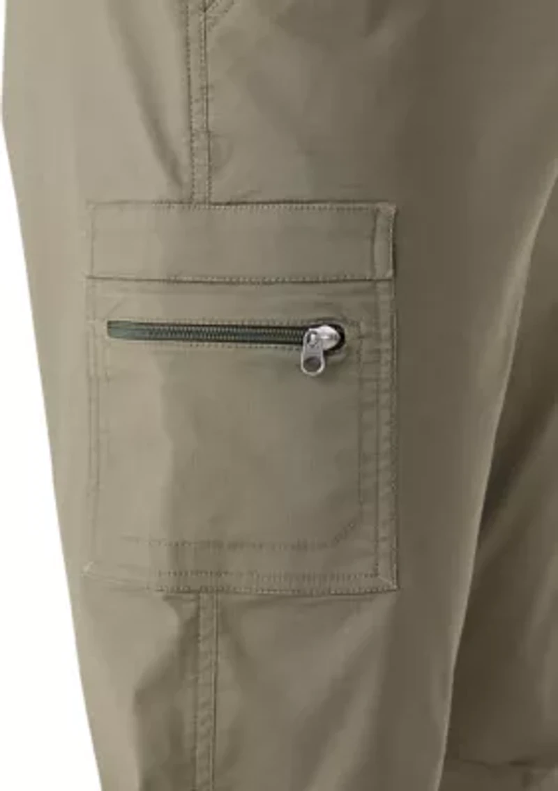 Textured Cargo Pants