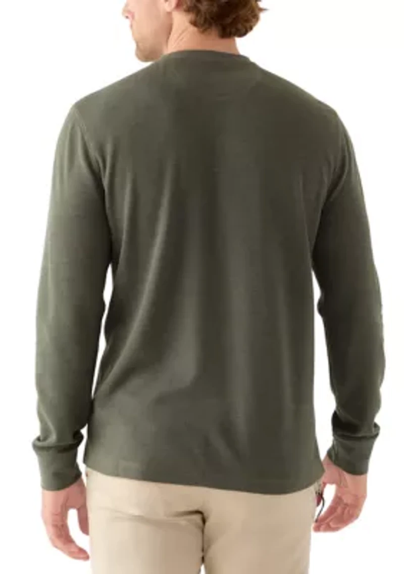 Long Sleeve Crew Neck Thermal Shirt