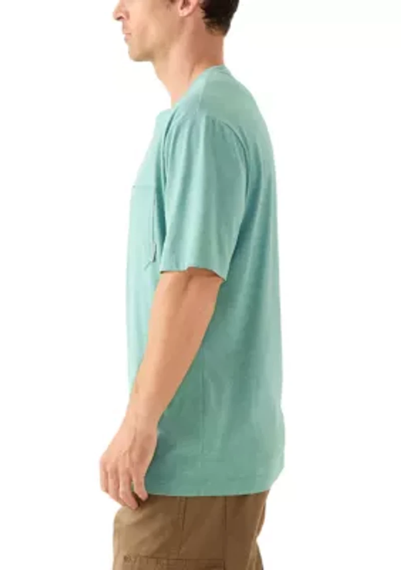 Men's Short Sleeve Jersey Henley Shirt