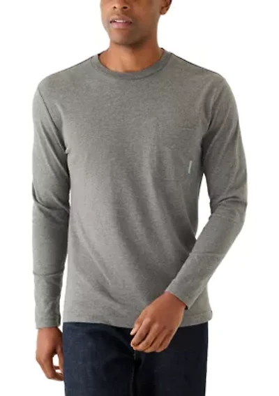 Long Sleeve Jersey Crewneck T-Shirt