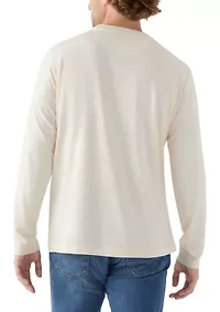 Long Sleeve Jersey Crewneck T-Shirt