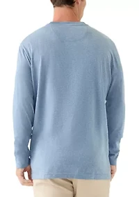Long Sleeve Jersey Crewneck T-Shirt