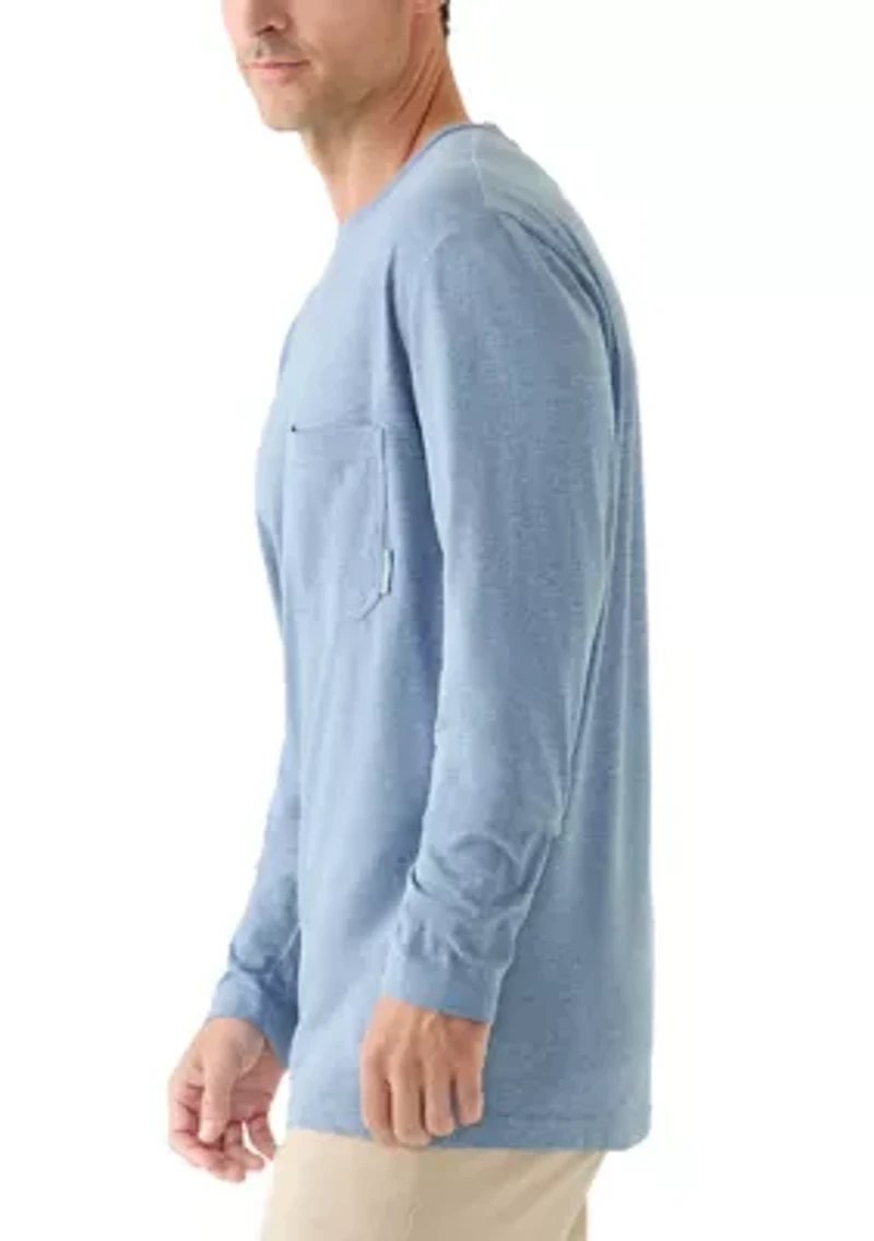 Long Sleeve Jersey Crewneck T-Shirt