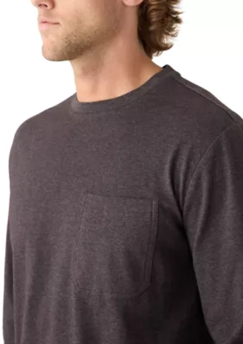 Long Sleeve Jersey Crewneck T-Shirt