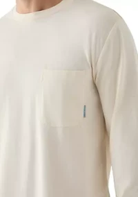 Long Sleeve Jersey Crewneck T-Shirt
