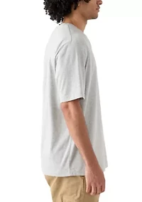 Short Sleeve Jersey Crewneck T-Shirt