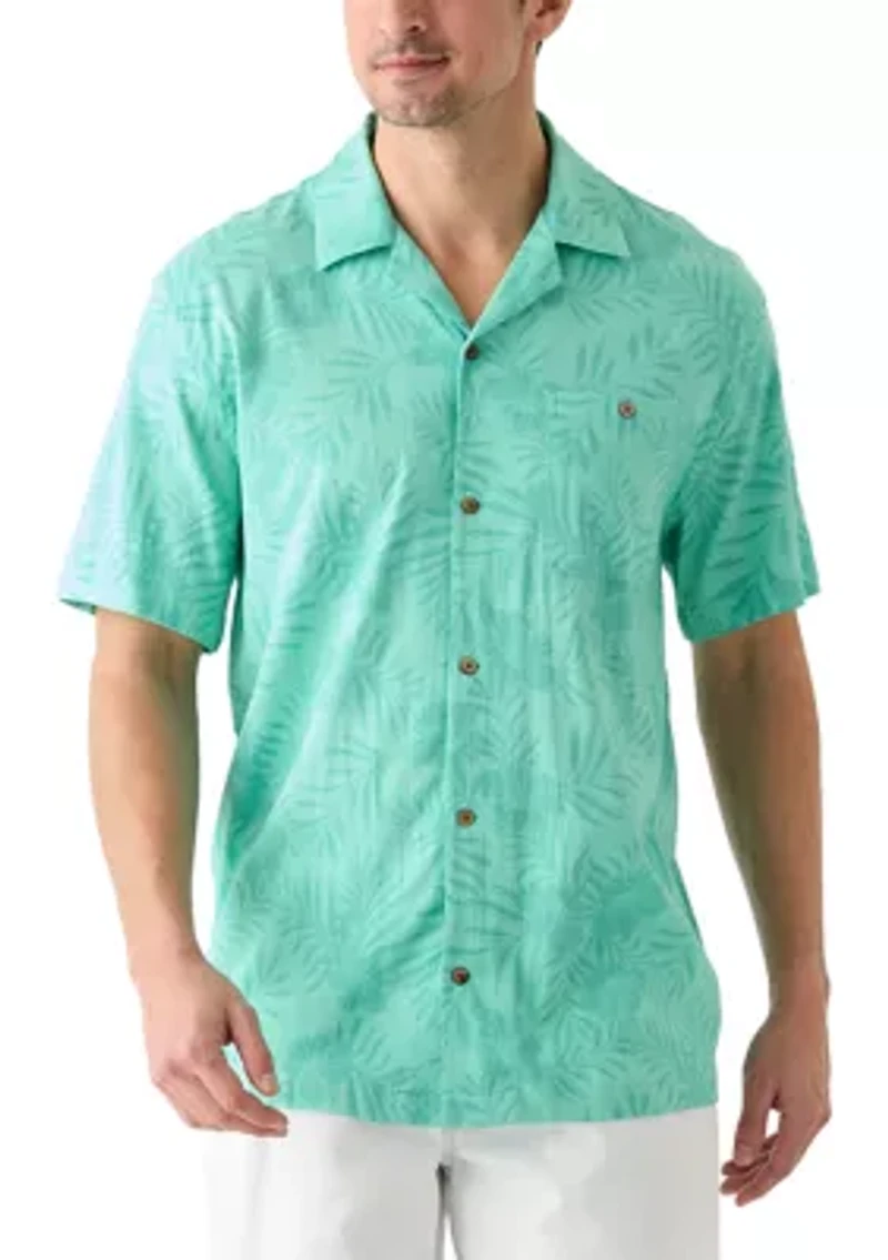 Short Sleeve Printed Camp Shirt