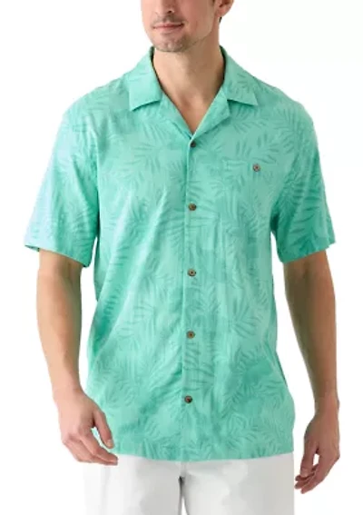Short Sleeve Printed Camp Shirt