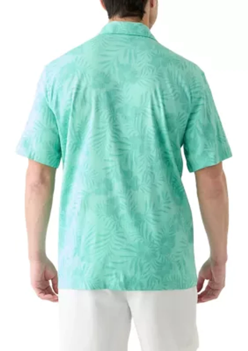 Short Sleeve Printed Camp Shirt