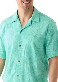 Short Sleeve Printed Camp Shirt