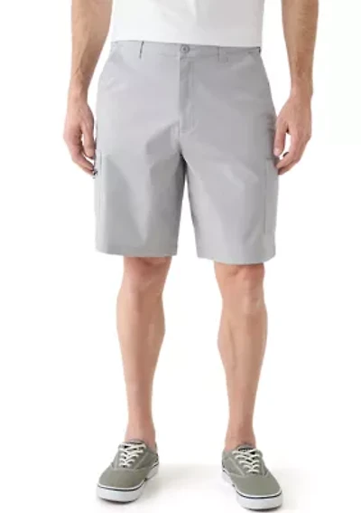 Ripstop Flat Front Shorts