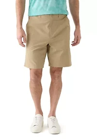 Ripstop Flat Front Shorts