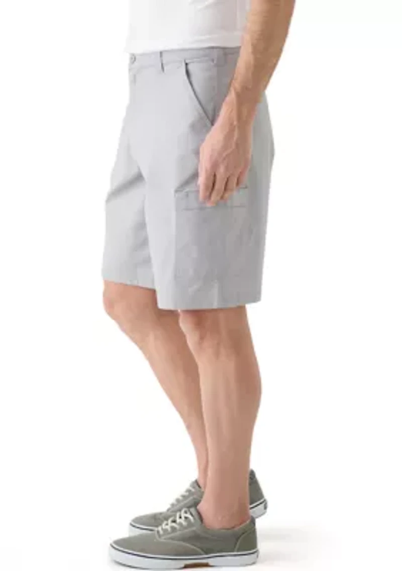 Ripstop Flat Front Shorts