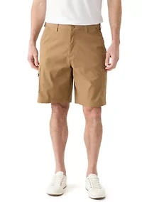 10" Textured Cargo Shorts